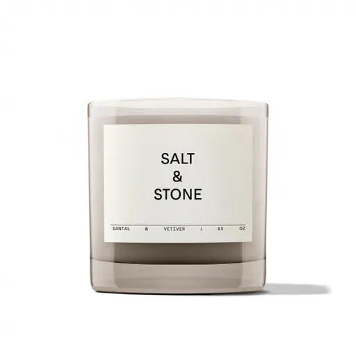 Salt & Stone Candle Santal & Vetiver parfémová svíčka 240 g