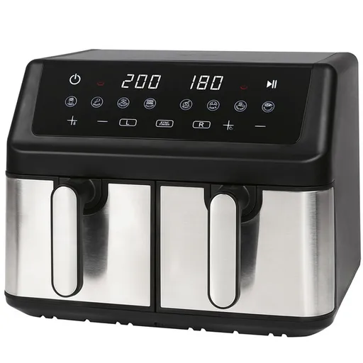 ProfiCook FR 1296 H Dvojitá horkovzdušná fritéza 2000W