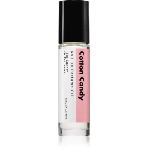 The Library of Fragrance Cotton Candy tělový olej roll-on unisex 10 ml