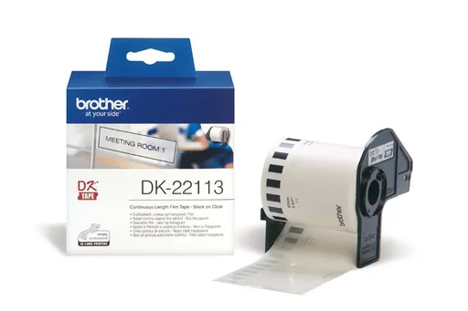 Brother DK-22113, 62mm x 15,24m, potažená fólií, originální kontinuální role