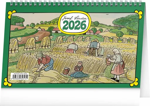 Stolní kalendář Josef Lada 2026