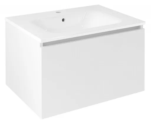 Sapho LOREA umyvadlová skříňka 70x44x51,2cm, 1x zásuvka, bílá mat