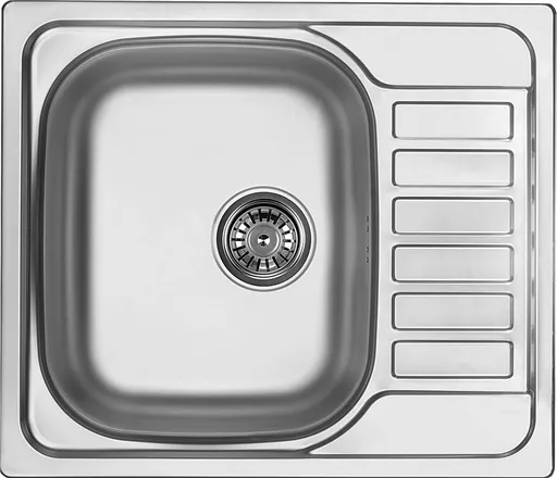 DEANTE Soul nerez dekor Nerezový dřez, 1 bowl s odkapávačem ZEO_311A