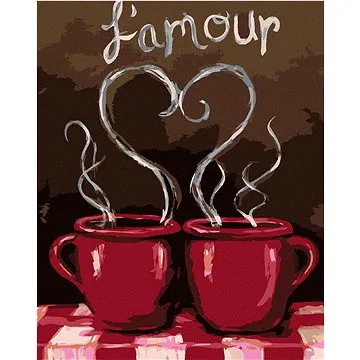 Malování podle čísel - Káva po francouzsku (HRAmal00801nad)