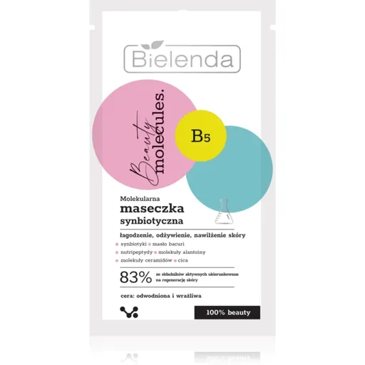 Bielenda Beauty Molecules zklidňující maska 8 g