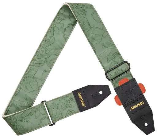 Amumu Embossed Leaf Green