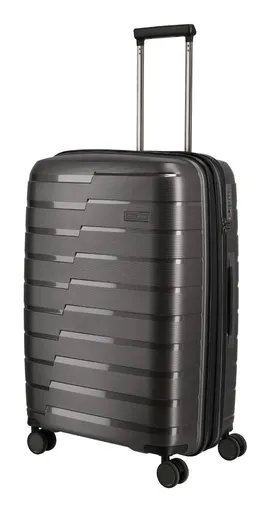 Střední skořepinový kufr na kolečkách Travelite Air Base M Anthracite
