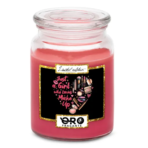 Svíčka Kosmetička (Vůně svíčky: Višně v čokoládě)