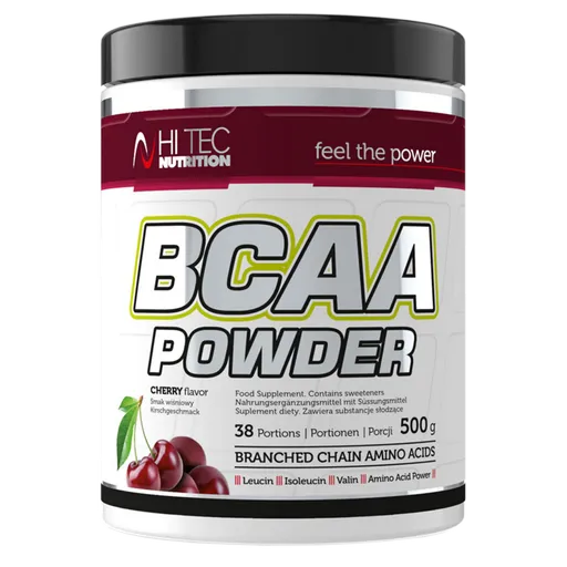 HiTec Nutrition BCAA Powder 500g - pomeranč