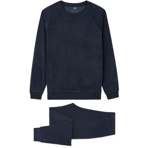 CELIO XJIPYVEL Pánské pyžamo, tmavě modrá, velikost