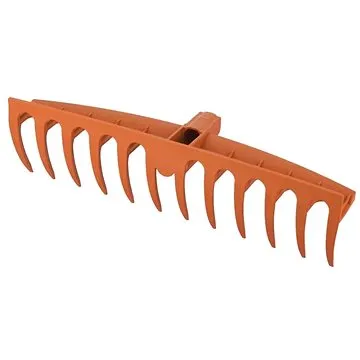 Hrábě plastové, 12 zubů, 410 mm, click (145325)