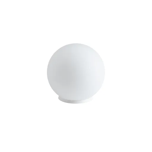 OSMONT BIA58004 BIANCA 2 stolní skleněná lampa bílá IP40 40W E27