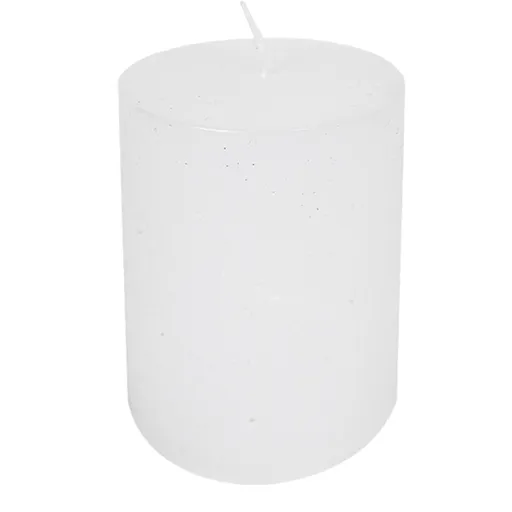 Bílá nevonná svíčka XXl válec  - Ø10*20cm Mars & More