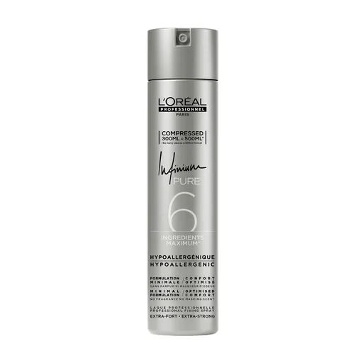 L'Oréal Professionnel Lak na vlasy s extra silnou fixací Infinium Pure (Extra Strong Hairspray) 300 ml