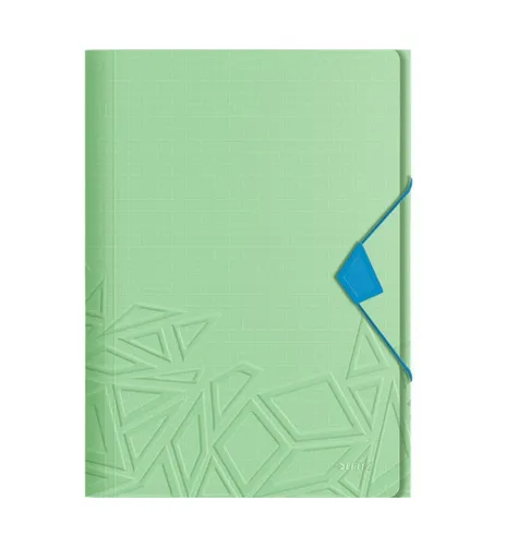 LEITZ Tříchlopňové desky UrbanChic PP, A4, zelená