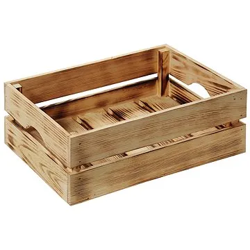 Kesper Dřevěná opálená bedýnka (69504)