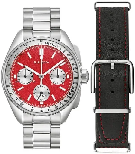 Bulova 96K115 Lunar Pilot Chronograph Watch