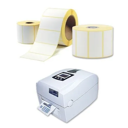 Samolepicí etikety 58x88 mm, 500ks, termo, role