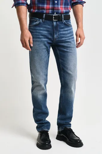 DŽÍNY GANT REGULAR JEANS MID BLUE VINTAGE