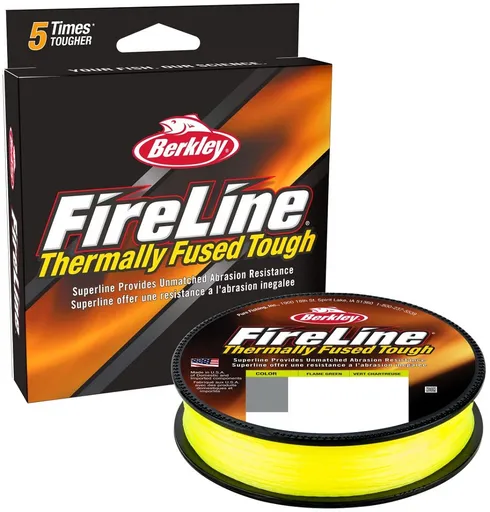 Berkley splétaná šňůra fireline fused original 150 m flame green - 0,25 mm 18,4 kg