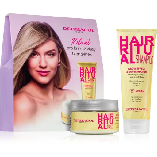 Dermacol Hair Boost Blonde dárková sada pro blond vlasy