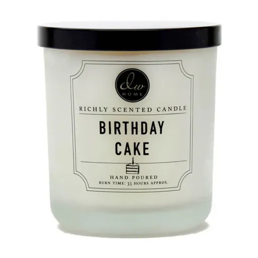 DW Home Signature Vonná svíčka ve skle Narozeninový dort 274 g