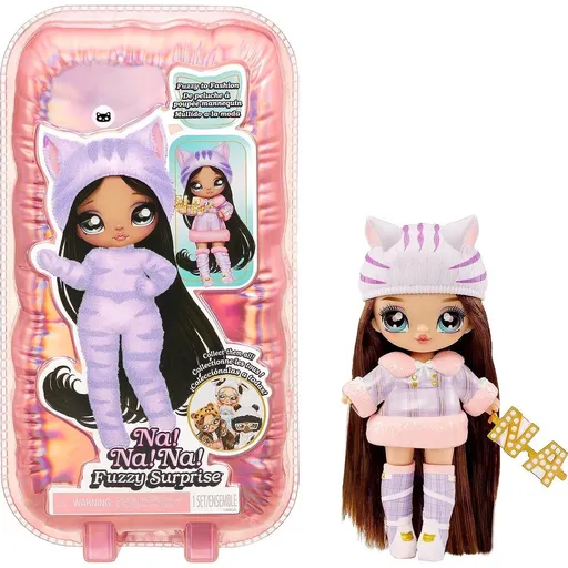 Na! Na! Na! Surprise Fuzzy panenka Tabby Cat Girl