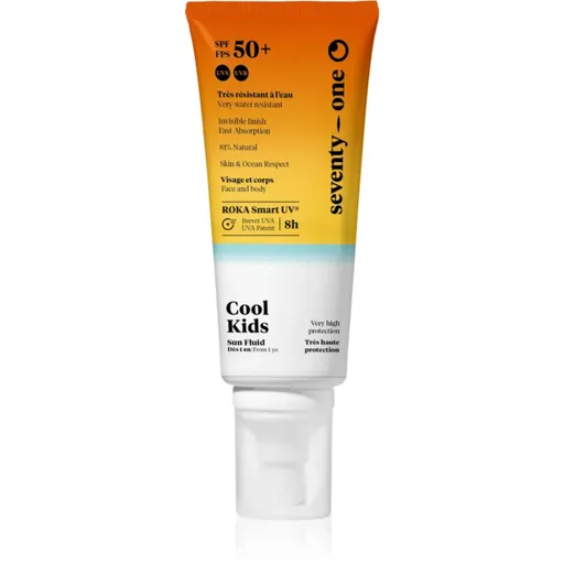 SeventyOne Cool Kids SPF50+ dětský sprej na opalování na tělo a obličej SPF 50+ 100 ml