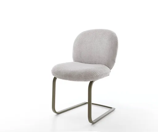 Jídelní židle Nube-Flex konzolová podnož plochá kov manšestr