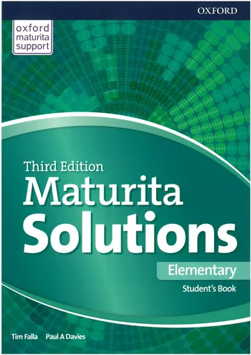 Maturita Solutions 3rd Edition Elementary Student´s Book CZ - Tim Falla, Paul A. Davies