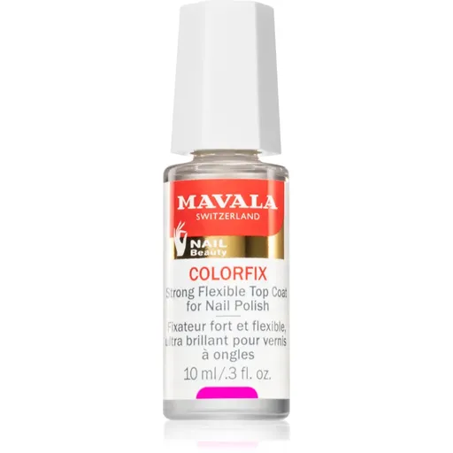 Mavala Nail Beauty Colorfix vrchní lak na nehty pro dokonalou ochranu a intenzivní lesk 10 ml
