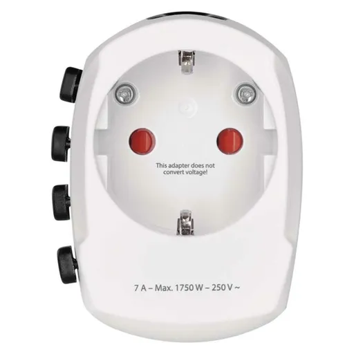 EMOS Cestovní univerzální adaptér do zahraničí (Amerika,Asie,Afrika) P0056N