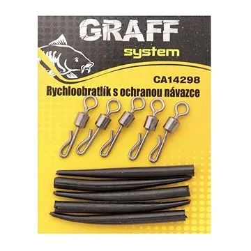 Graff Rychloobratlík s ochranou návazce Černý (8594185854104)