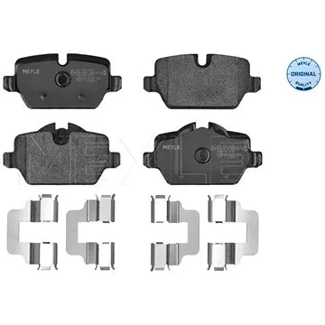 MEYLE Brzdové destičky zadní (0252362316)