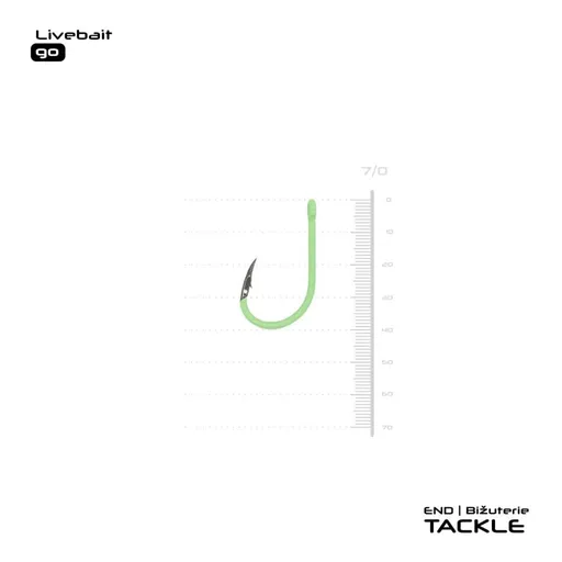 Vagner Háček Livebait Go 4ks - 7/0,Vagner Háček Livebait Go 4ks - 7/0