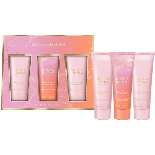 Baylis & Harding Jojoba, Vanilla & Almond Oil dárková sada na ruce s mandlovým olejem