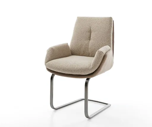 Materiál konzolové židle Clea-Flex mix bláto plochá konzolová