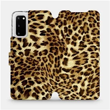 Flipové pouzdro na mobil Samsung Galaxy S20 - VA33P Leopardí vzor (5903516169931)