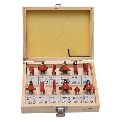 Sada fréz do dřeva STREND PRO 228568 12ks