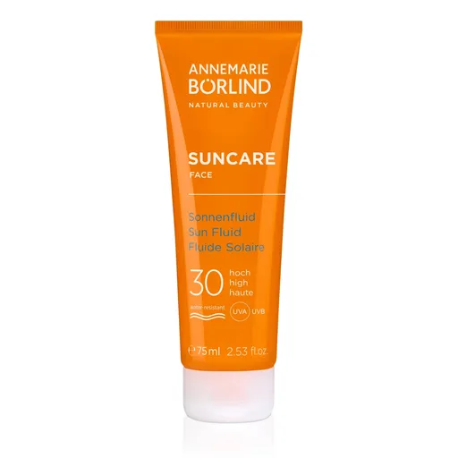 ANNEMARIE BORLIND Opalovací fluid na obličej SPF 30 Suncare (Sun Fluid) 75 ml