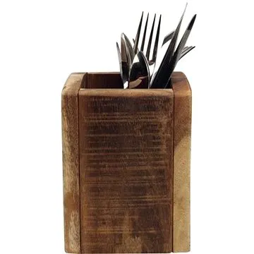 Příborník dřevěný 11 × 11 × 15 cm natural (226619043)