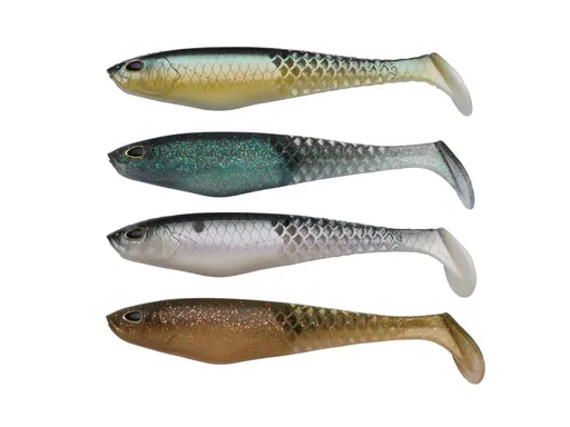 Berkley Gumová nástraha Cullshad Mixpack Clearwater - 12,5cm 4ks,Berkley Gumová nástraha Cullshad Mixpack Clearwater - 12,5cm 4ks