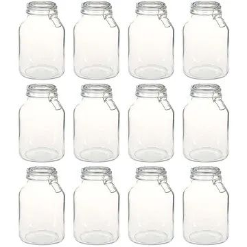 Sklenice s pákovým uzávěrem 12 ks 3 l