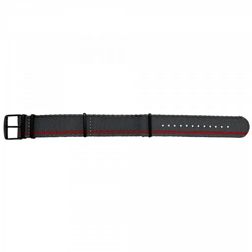 Traser řemen textilní pro P68 Pathfinder T100 šedo-červený - 24 mm