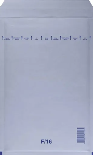 Obálka bublinková F16 220x340mm vnitřní rozm. 240x350mm vnější rozm.