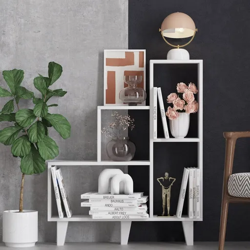 Knihovna Nisa - White