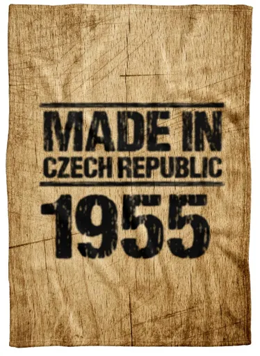Deka Made In (rok: 1955, Podšití beránkem: NE)