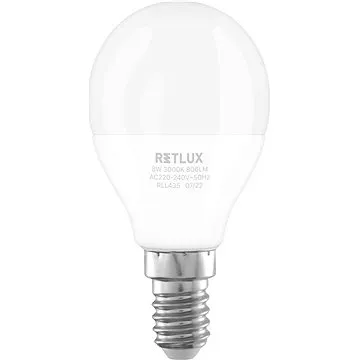 RETLUX RLL 435 G45 E14 miniG 8W WW (RLL 435)