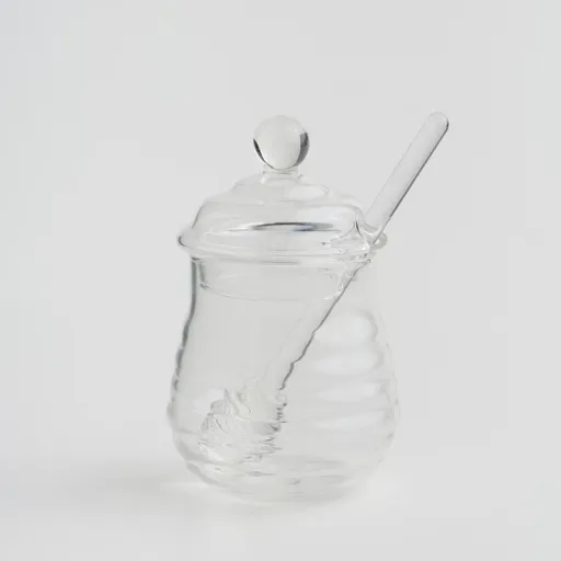 HOME & YOU Skleněná dóza na med 250 ml