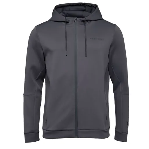 CASTORE FLEX FULL ZIP HOODIE Pánská mikina, tmavě šedá, velikost